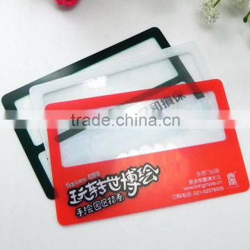 Promotion gift pvc transparent business card