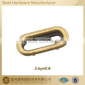 Fashion metal garment grommet Oval grommet