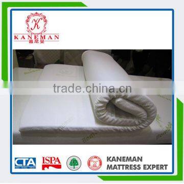 Mattress Topper 100% Polyurethane Visco Travel Thin Bamboo Memory Foam Mattress