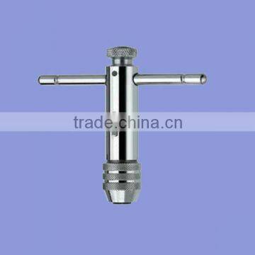 Ratchet type T handle tap wrench short length