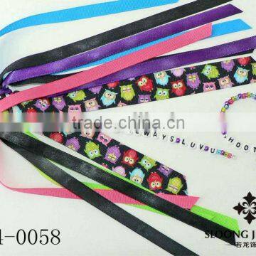 more colour dot ribbon hair band for girls and ladys