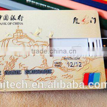 Promotional Customzied Logo Usb Card, Cheapest Factoy Price Business Card Usb Flash, 100% Real Capacity Credit Card Usb 3.0 photo-5