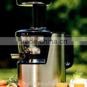 2016 the latest AC motor 43RPM stainless steel housing slow juicer