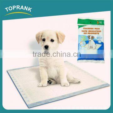 Cheap wholesale 3pcs super absorbent disposable pee training pads for dog