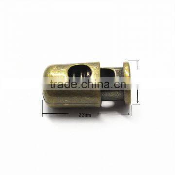 Antique Metal Cord Lock And Metal Spring Stopper photo-2