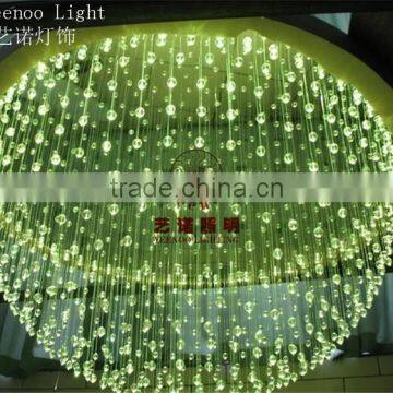 Crystal Ball Pendant lighting Hotel Decorative Lamps Crystal Chandeliers