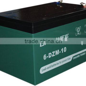 SLA (Sealed Lead Acid) Battery for E-bike, 12V 10Ah