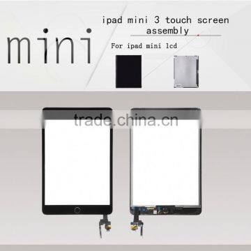 Factory price for apple ipad mini 3 lcd screen, accept Paypal