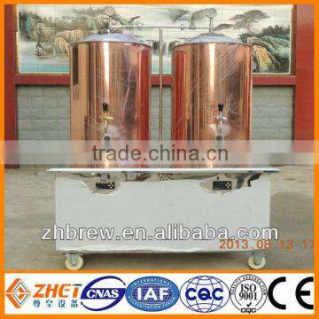 red copper beer sell tank beer selling machine