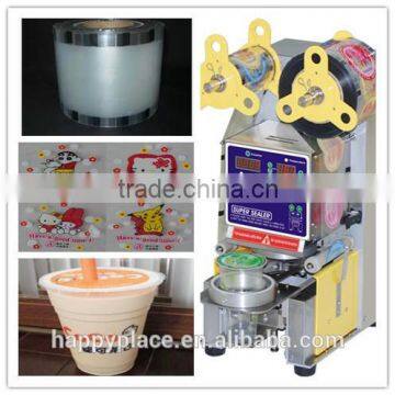 automatice bubble tea sealing machine