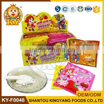 Cryzy Sitck With Sour Powder Hard Confectionery