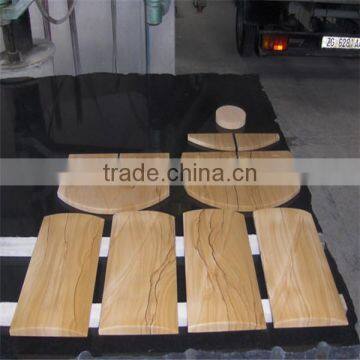 natural china yellow sandstone sculpture for sale