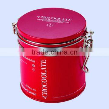 chinese tea in red box metal tea box tea packaging box tea tin box