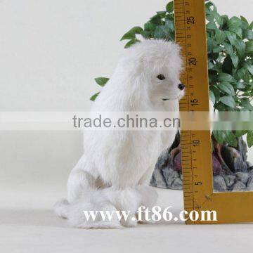 White Stuffed Plush Lifelike Dog Soft Toy photo-4