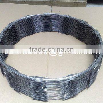 33 loops Single Coil CBT65 Razor Barbed Wire