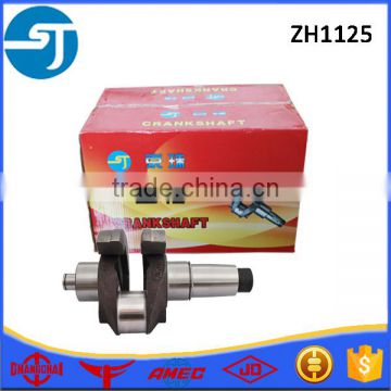 Factory hot sales ZH1125 four stroke diesel engine forged crankshaft