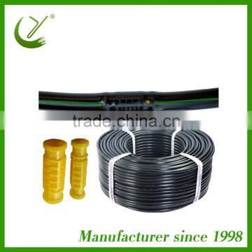 The round emitter drip irrigation pipe for India market