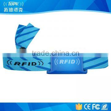 Rfid control nylon bracelets cheap waterproof nfc bracelet