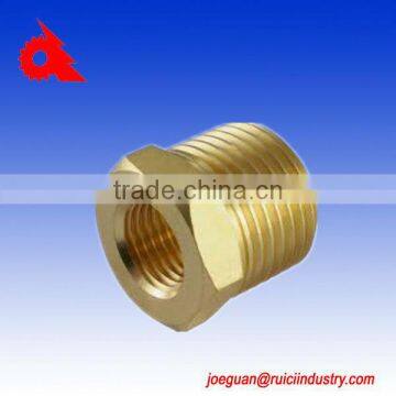 Precision hardware brass bushing