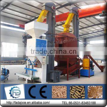 machine making rice hull pellet/complete organic waste complete organic waste wood pellet production line