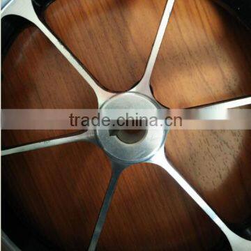 Keyway Bearing Type Aluminum Rim pu Foam Tyre Wheelchair Wheel photo-4