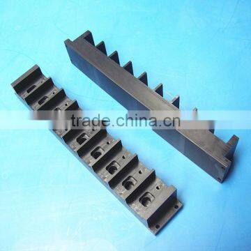 Plastic machine components rack and pinion gear