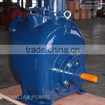 Non-clogging self priming water pump