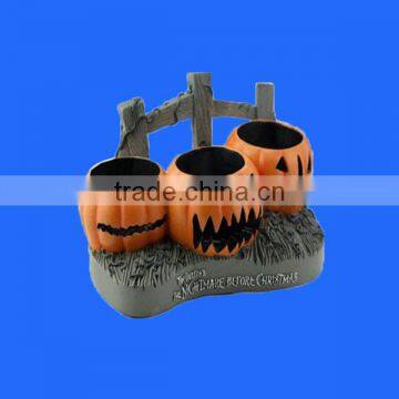 Custom Handmade Ceramic Halloween Candle Holder