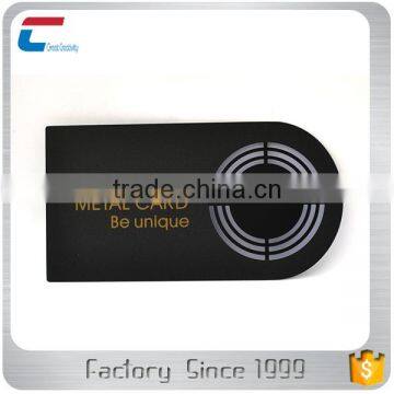 Unique Stainless Steel Black Metal Card photo-2