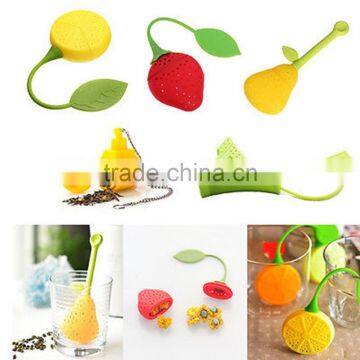 Fruit Shaped Food Grade Silicone Individual Tea Bag