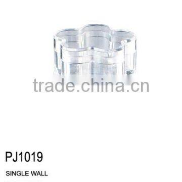 4ml Flower Cosmetic Single Wall Plastic Jar photo-3