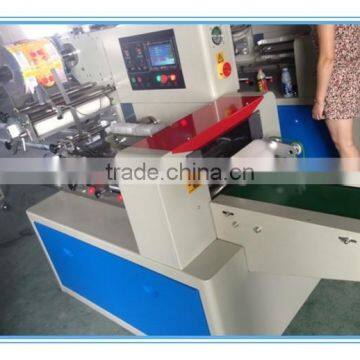 Cake Flow Wrapping Packaging Machine/automatic Food Packaging Machine for Coffee , Cake , Bread , Soap ,industrial Parts ,tray photo-2
