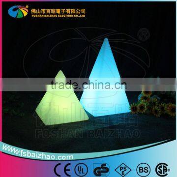 Color Changing Remote LED Pyramid Light Led Table Light/table Lamp Mood Light