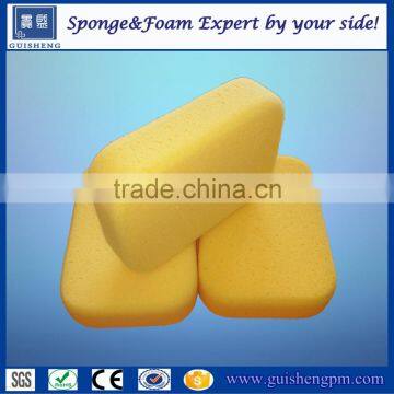 Factory sale car wash sponge, high quality car coating sponge, car cleaning edge polishing sponge