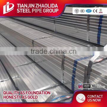 ASTM A53 GR A B ERW Galvanized Square Hollow Steel Pipe for Buliding Material photo-6