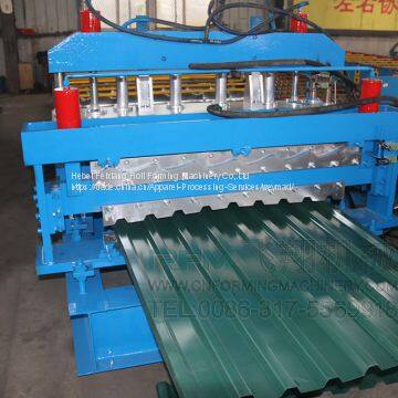 Double Layer Cold Roll Forming Machine photo-3
