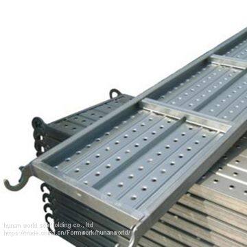 Galvanized Metal Scaffold Plank With Hook Scaffolding Plank for Sale photo-2