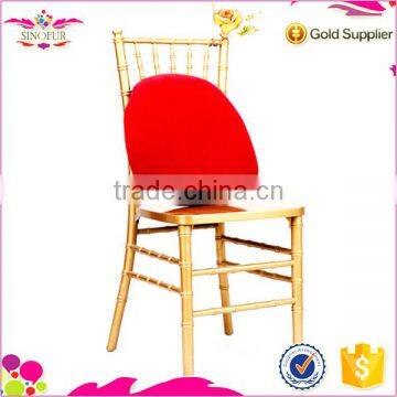 Qingdao SinoFur Classical Wholesale Golden Wood Tiffany Chair photo-5