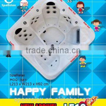 Happy Family Massage Hot Tub for 1~6 Perosn China SPA Manufacturer photo-3