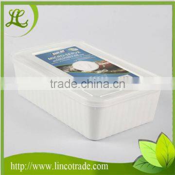 Microwave Plastic Rectangular Preservation Box