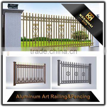 Outdoor Powder Coated Cast Aluminum Garden Fencing Prices