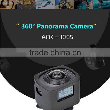 Multifunctional Full HD 360 Degree VR Sports Video Camera Wifi Waterproof Mini Outdoor Portable Vitual Reality Sports Camera photo-2