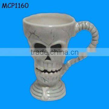 Personalized skull ceramic Copper Mugs Wholesale