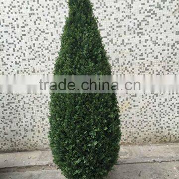 Outdoor use artificial cypress bonsai tree