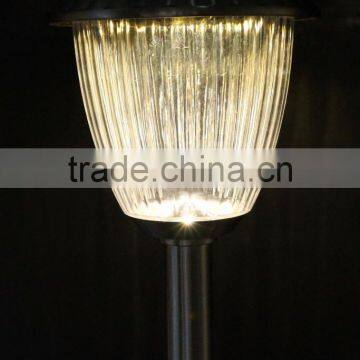 8pk Stainless Steel Solar Path Light Outdoor LED Landscape Lawn Garden Lamp- 115 mm photo-4