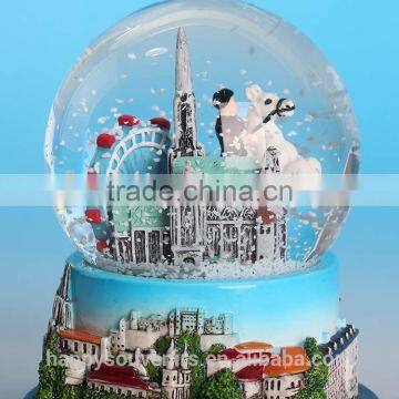 Scenery Resin Snow Globe For Home Decoration photo-6