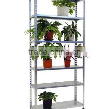 Galvanized Steel Shelving Unit with Steel Shelves