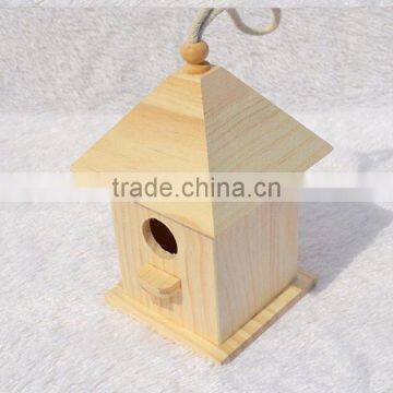 Logo Customized Low Moq Natural Color Bird House for Sale photo-3