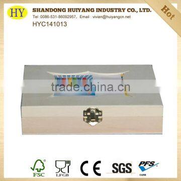 Unfinished Hot Selling Wooden Picture Frame Shadow Box photo-2