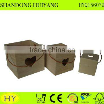Unfinished Factory Custom Wooden Bucket photo-4